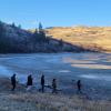 RELAW Retreat 1 Indigenous Law in Story, Spotted Lake, Osoyoos, November 2023